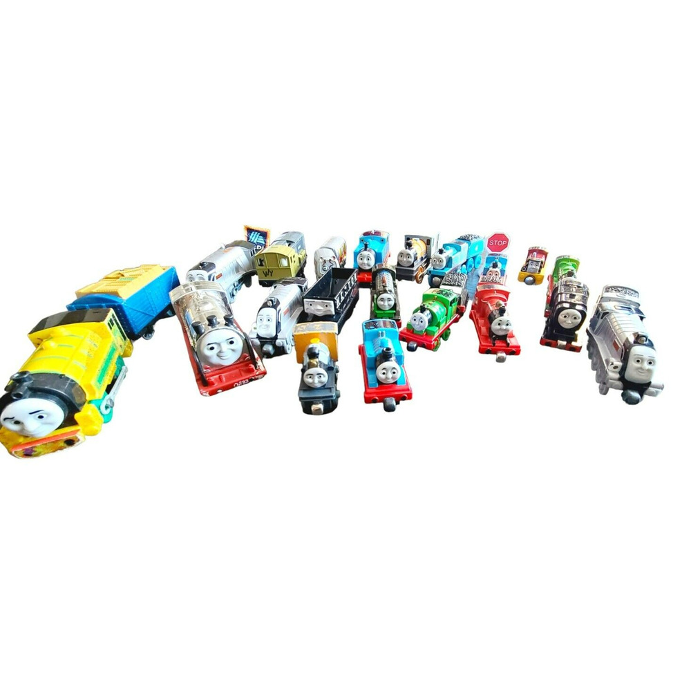 Thomas & Friends Take Along Take-n-Play Diecast Metal Train Lot Thomas Percy